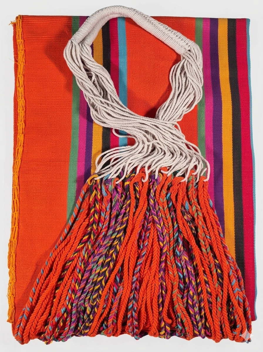 New folded multicolor hammock